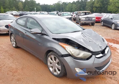 2013 Hyundai Elantra Limited из США, поврежденный, VIN 5NPDH4AE6DH278342